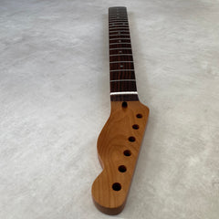 Roasted Maple / Rosewood Telecaster neck - Nitro Satin - Headstock adjusted