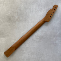 Roasted Maple / Rosewood Telecaster neck - Nitro Satin - Headstock adjusted