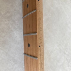 Unfinished Roasted Maple Half Paddle guitar neck with Square Heel for Tele