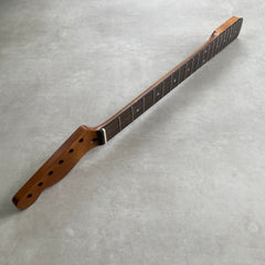 Left Hand Roasted Maple / Rosewood Telecaster neck - Nitro Satin - SS frets - bone nut