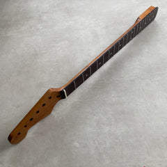 Left Hand Roasted Maple / Rosewood Stratocaster neck - Nitro Satin - SS frets - bone nut