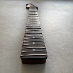 Left Hand Roasted Maple / Rosewood Stratocaster neck - Nitro Satin - SS frets - bone nut