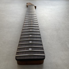 Left Hand Roasted Maple / Rosewood Telecaster neck - Nitro Satin - SS frets - bone nut