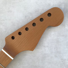 1-piece Roasted Maple Stratocaster neck - Nitro Satin - Heel adjusted