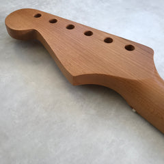 1-piece Roasted Maple Stratocaster neck - Nitro Satin - Heel adjusted