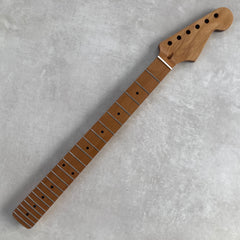 Roasted Maple Stratocaster neck - Nitro Satin - Headstock adjusted