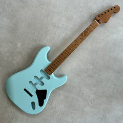 Solid Alder Stratocaster body - Nitro Satin - Sonic Blue - 2kg