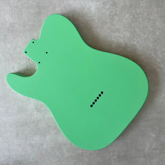 Solid Alder Telecaster body - Nitro Satin - Surf Green - 2kg